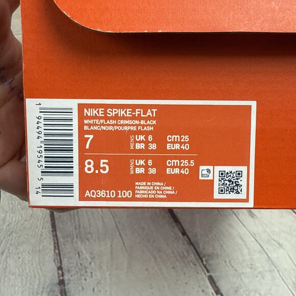 Nike Air Zoom Streak LT 4 Track Spikes - White/Jade - AQ3610-100 - Size M7 W8.5